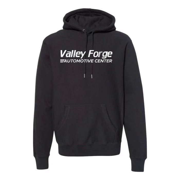 Valley Forge Automotive Distressed Look Premium Hoodie