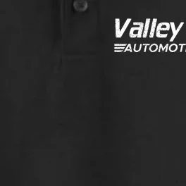 Valley Forge Automotive Distressed Look Dry Zone Grid Performance Polo