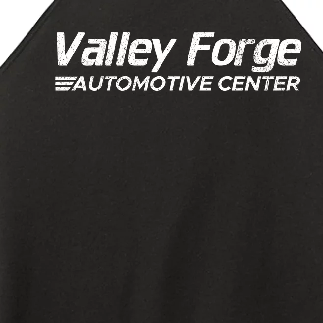 Valley Forge Automotive Distressed Look Women’s Perfect Tri Rocker Tank