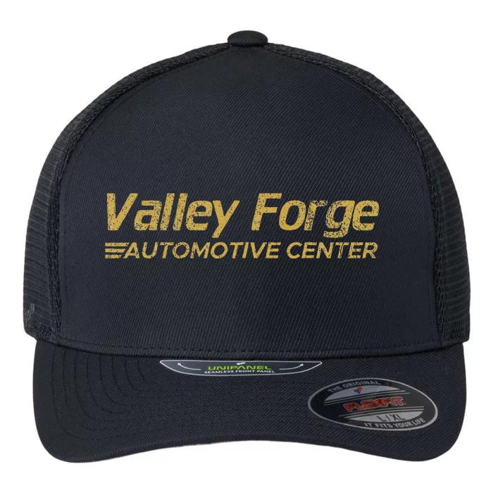 Valley Forge Automotive Distressed Look Flexfit Unipanel Trucker Cap