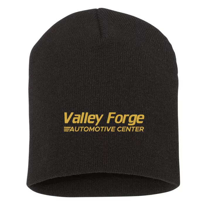 Valley Forge Automotive Funny Short Acrylic Beanie