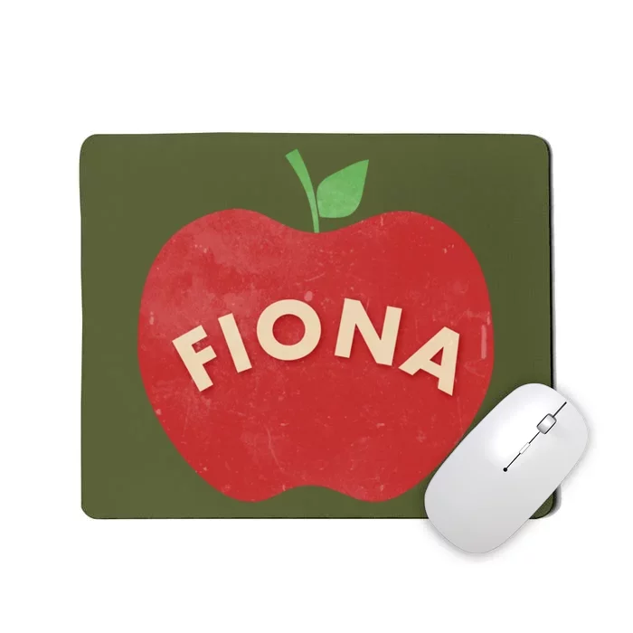 Vintage Finona Apple Mousepad