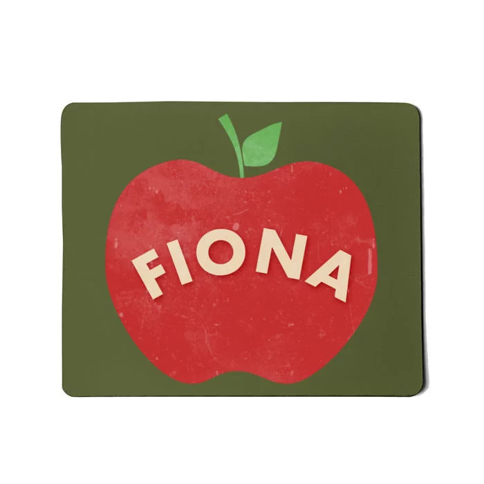 Vintage Finona Apple Mousepad