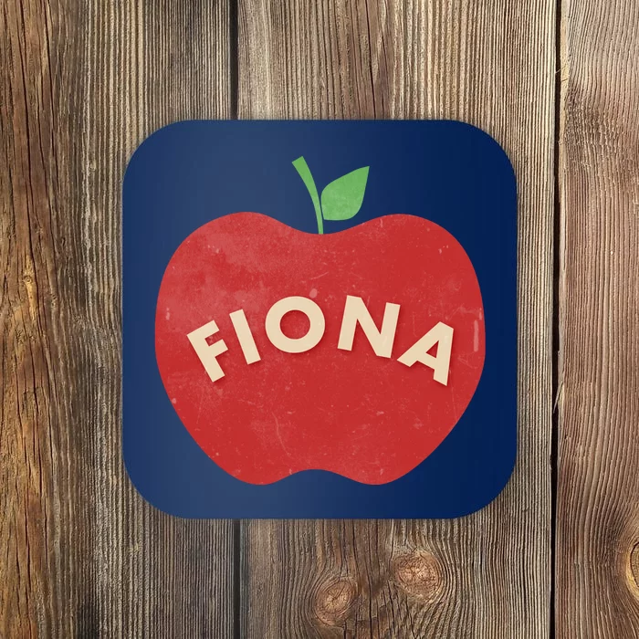 Vintage Finona Apple Coaster