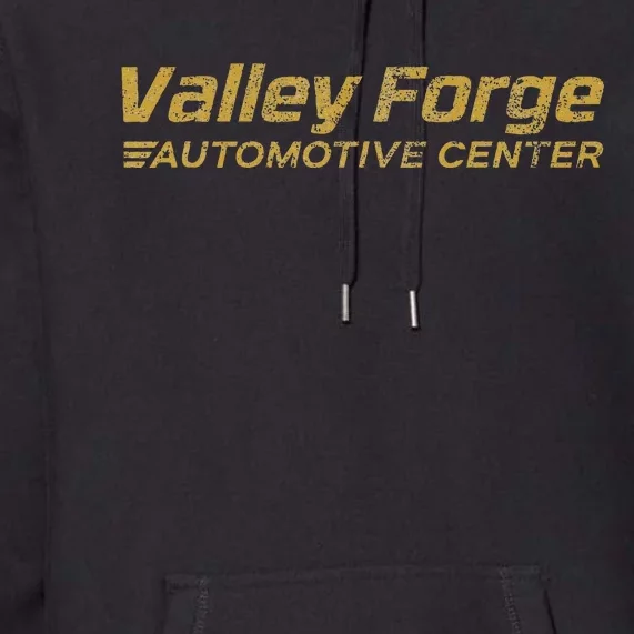 Valley Forge Automotive Distressed Look Premium Hoodie