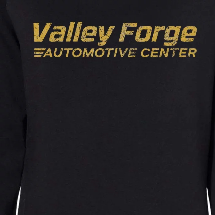 Valley Forge Automotive Distressed Look Womens California Wash Sweatshirt