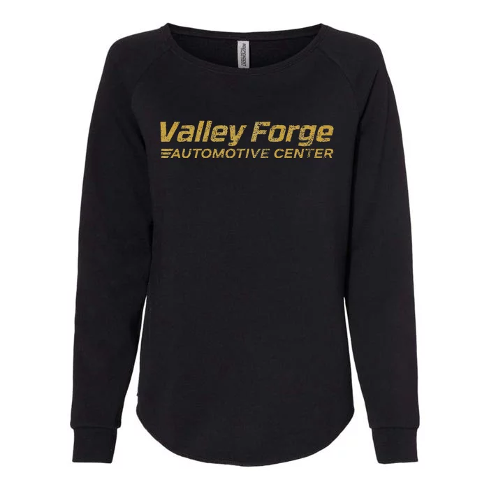 Valley Forge Automotive Distressed Look Womens California Wash Sweatshirt