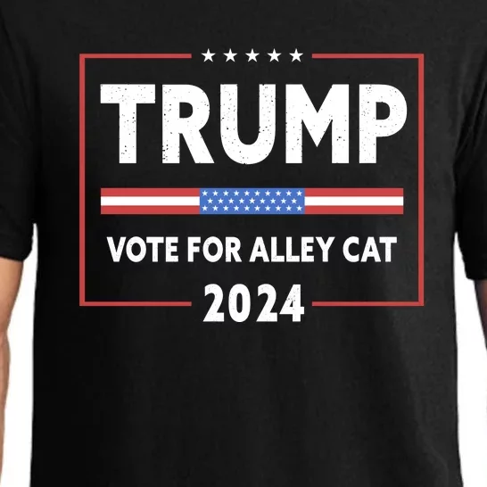 Vote For Alley Cat Trump 2024 Pajama Set