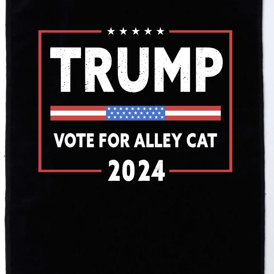 Vote For Alley Cat Trump 2024 Platinum Collection Golf Towel