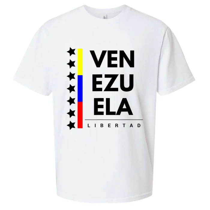 Venezuelan Flag Apparel 7 Stars Libertad Proud White Gift Sueded Cloud Jersey T-Shirt