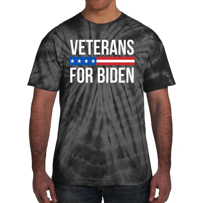 Veterans For Biden Tie-Dye T-Shirt