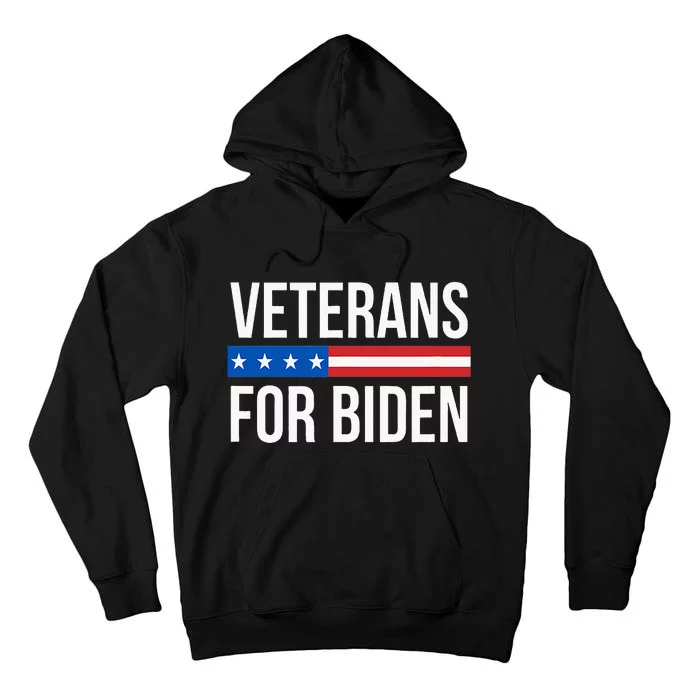 Veterans For Biden Tall Hoodie