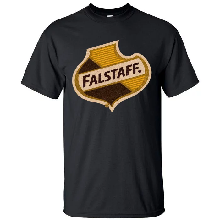 Vintage Falstaffs Beer American Brewery Distressed Tall T-Shirt