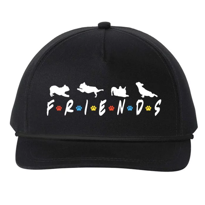 Vintage French Bulldog Frenchie Yoga Crewneck Frenchie Dog Gift Snapback Five-Panel Rope Hat