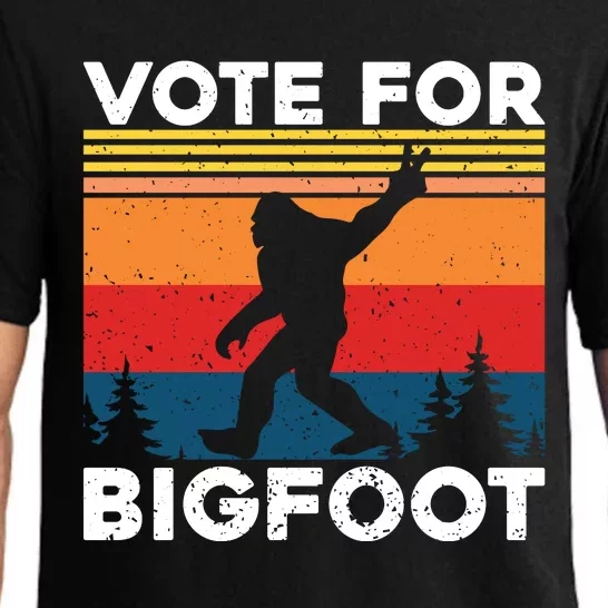 Vote For Bigfoot Pajama Set