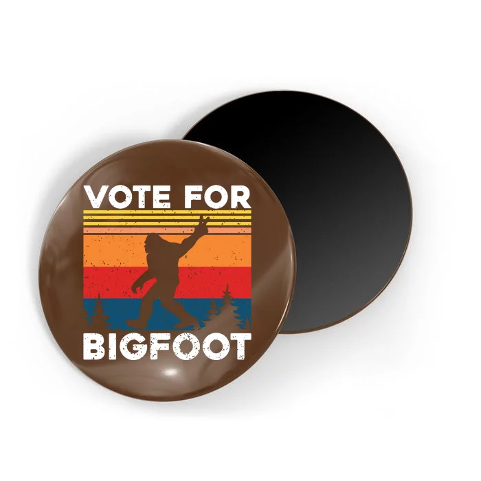 Vote For Bigfoot Magnet