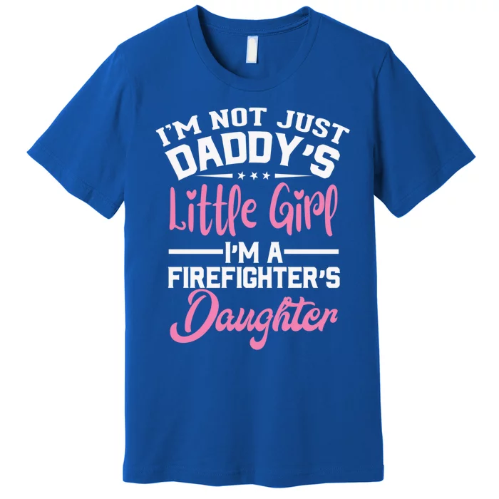 Volunteer Fire Brigade Firefighter Dad Gift Premium T-Shirt