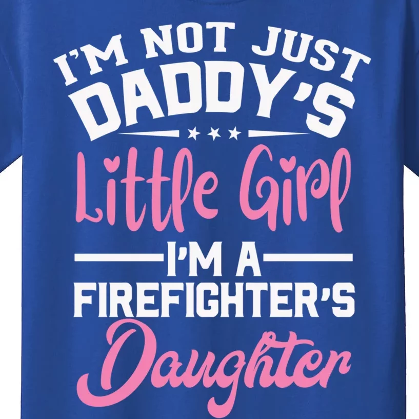 Volunteer Fire Brigade Firefighter Dad Gift Kids T-Shirt