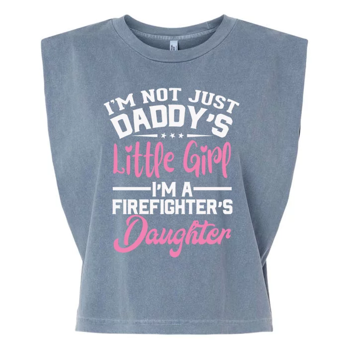 Volunteer Fire Brigade Firefighter Dad Gift Garment-Dyed Women's Muscle Tee