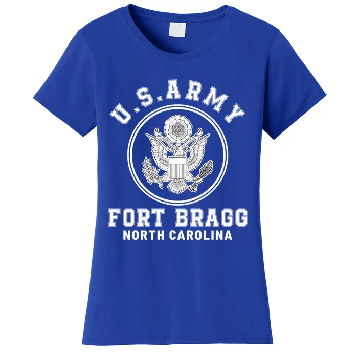 Veteran Fort Bragg North Carolina Nc 82nd Airborne Soldier Funny Gift Women's T-Shirt