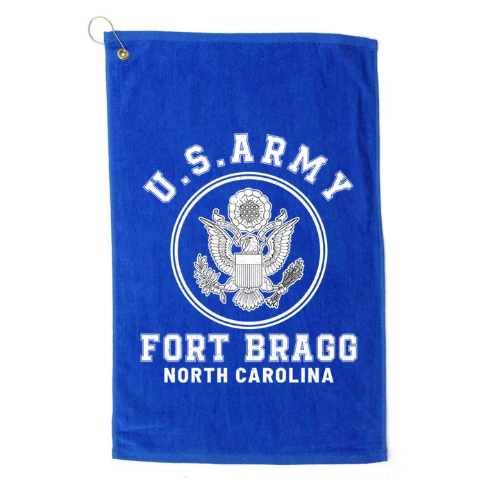 Veteran Fort Bragg North Carolina Nc 82nd Airborne Soldier Funny Gift Platinum Collection Golf Towel