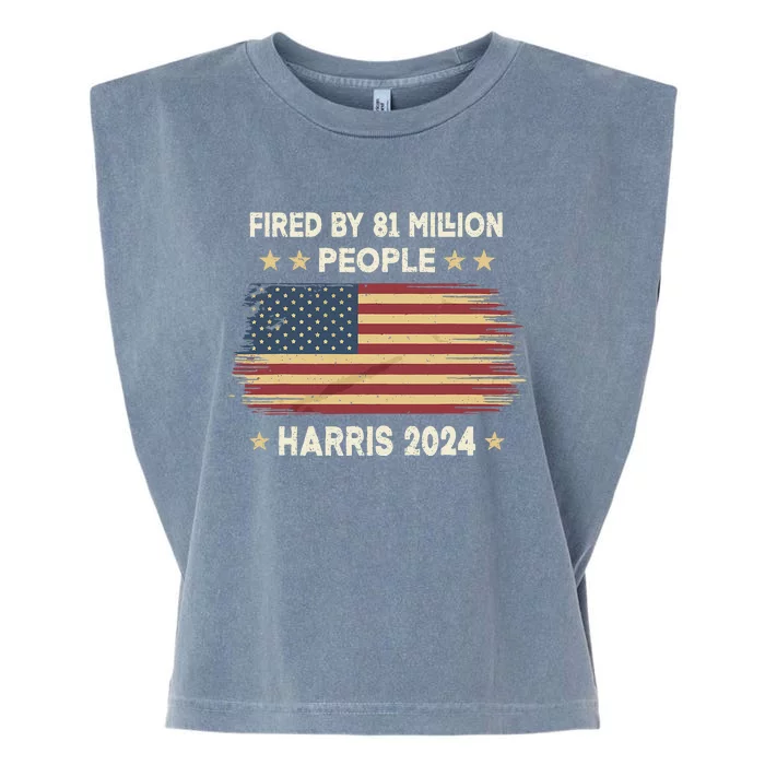 Vintage Fired By 81 Million People Kamala Harris 2024 Garment-Dyed Women's Muscle Tee