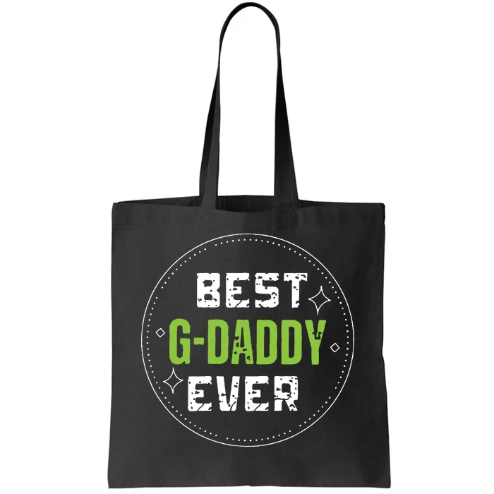 Vintage Funny Best Gdaddy Ever Graddaddy Tote Bag