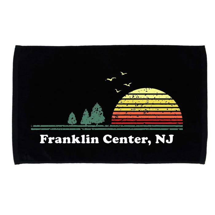 Vintage Franklin Center New Jersey Home Souvenir Microfiber Hand Towel