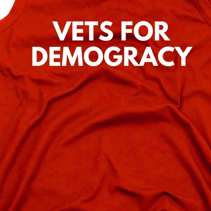 Vets For Demogracy Tank Top