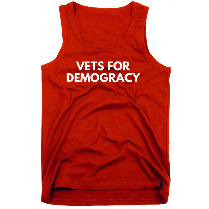 Vets For Demogracy Tank Top