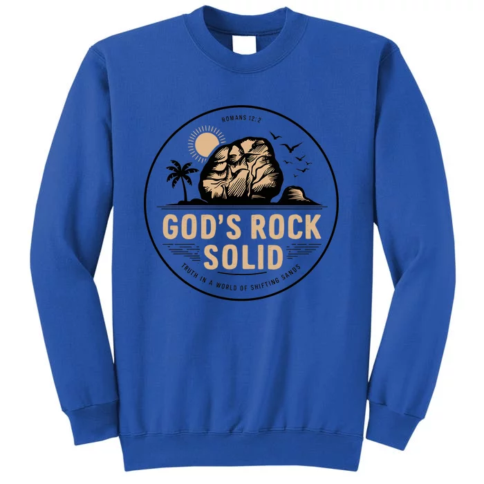 Vintage Faithful Designs Gods Rock Sweatshirt