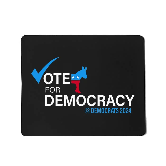 Vote For Democracy Mousepad