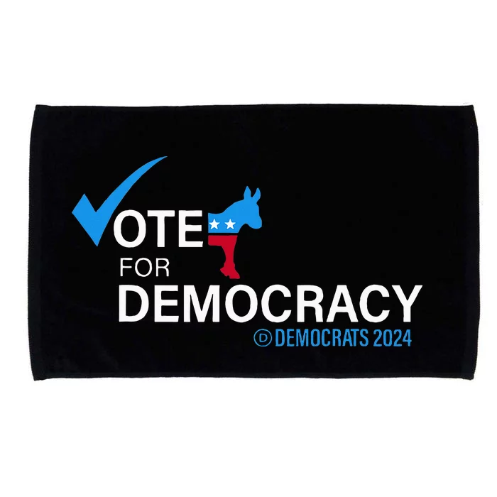 Vote For Democracy Microfiber Hand Towel