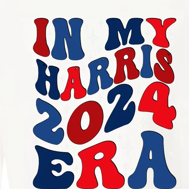 Vote For Democracy Vote Kamala Harris In My Harris Era 2024 Cropped Pullover Crew