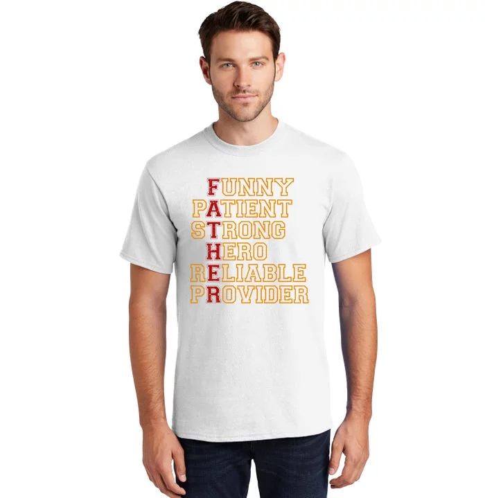 Vintage Father Definition Funny Tall T-Shirt