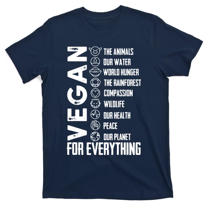 Vegan For Everything Planet Earth Day Save The Bees T-Shirt