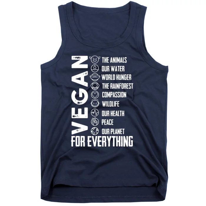 Vegan For Everything Planet Earth Day Save The Bees Tank Top