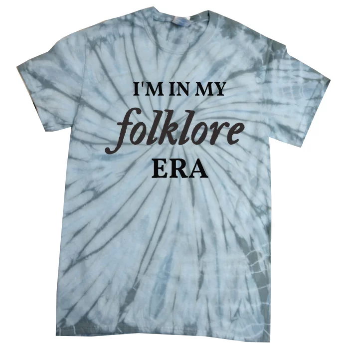 Vintageinspired Folklore Era Tie-Dye T-Shirt