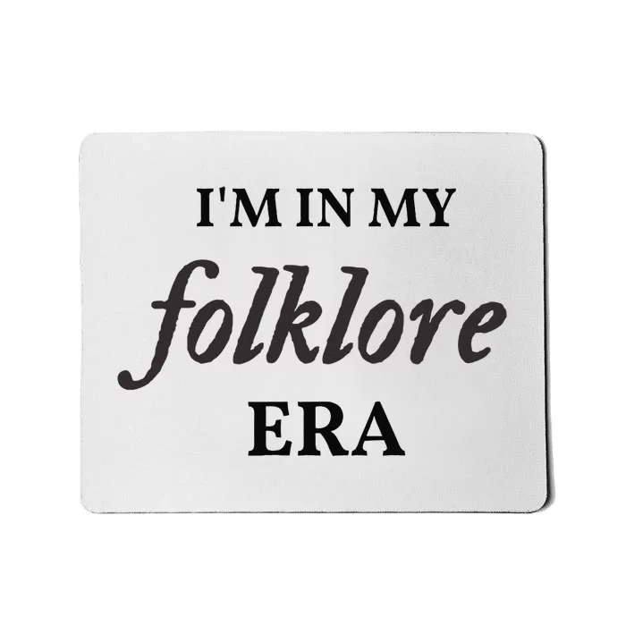 Vintageinspired Folklore Era Mousepad