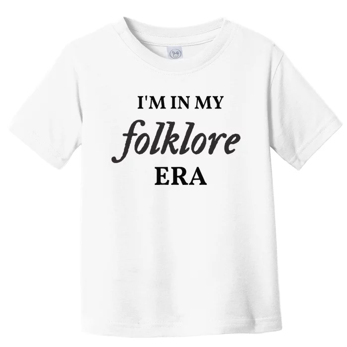 Vintageinspired Folklore Era Toddler T-Shirt