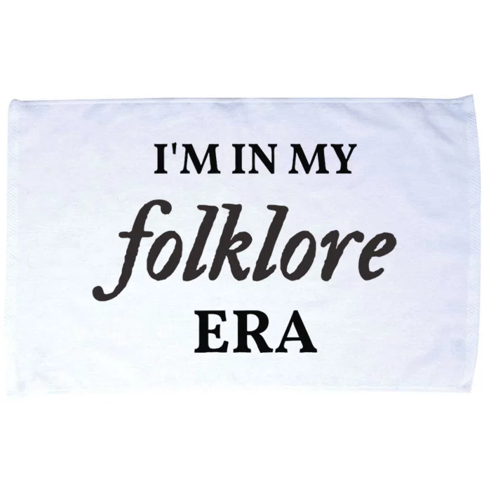 Vintageinspired Folklore Era Microfiber Hand Towel