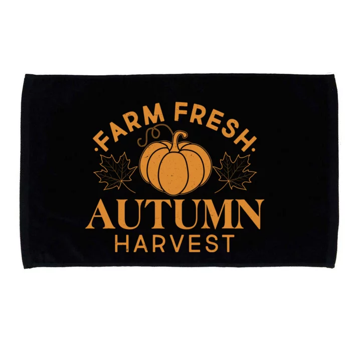 Vintage Farm Fresh Autumn Harvest Microfiber Hand Towel