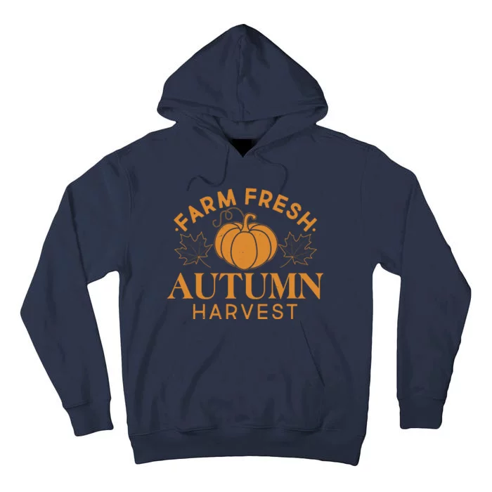 Vintage Farm Fresh Autumn Harvest Tall Hoodie