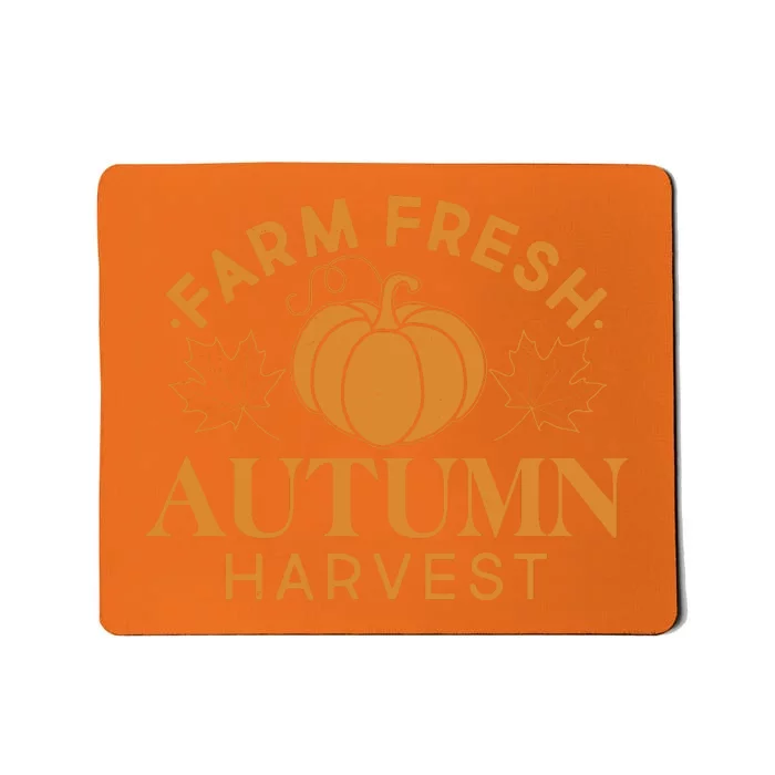 Vintage Farm Fresh Autumn Harvest Mousepad