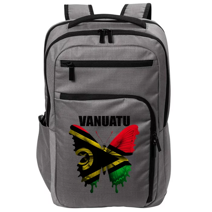 Vanuatu Flag For Proud Patriots Funny Gift Impact Tech Backpack