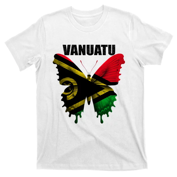 Vanuatu Flag For Proud Patriots Funny Gift T-Shirt