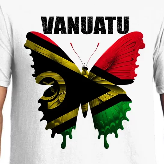 Vanuatu Flag For Proud Patriots Funny Gift Pajama Set