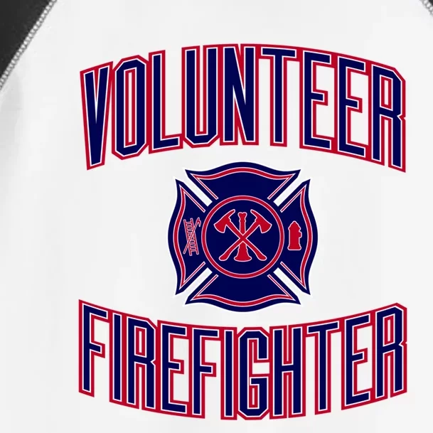 Volunteer Firefighter Funny Gift Toddler Fine Jersey T-Shirt