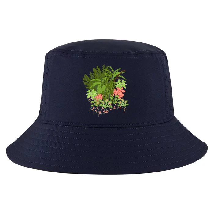 Venus Flytrap Floral Cool Comfort Performance Bucket Hat