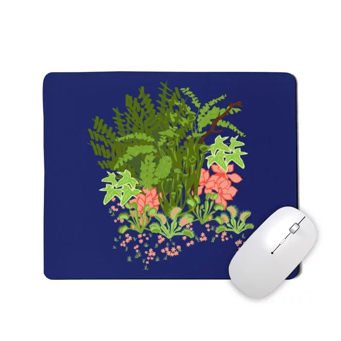 Venus Flytrap Floral Mousepad